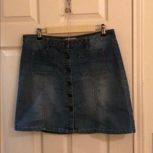Jean skirt